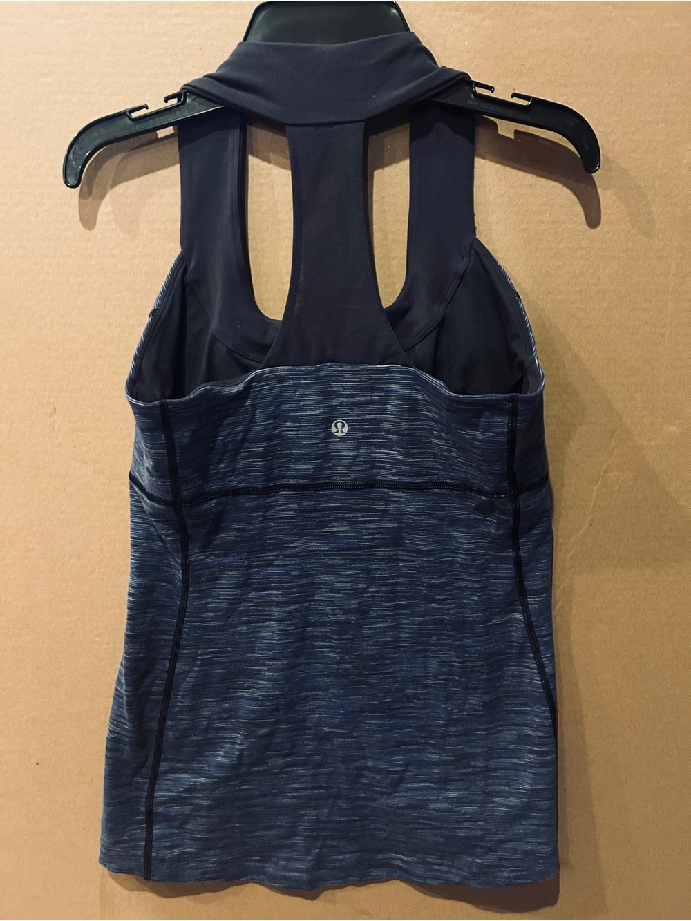 lululemon athletica Navy Space-Dye Racerback Tank